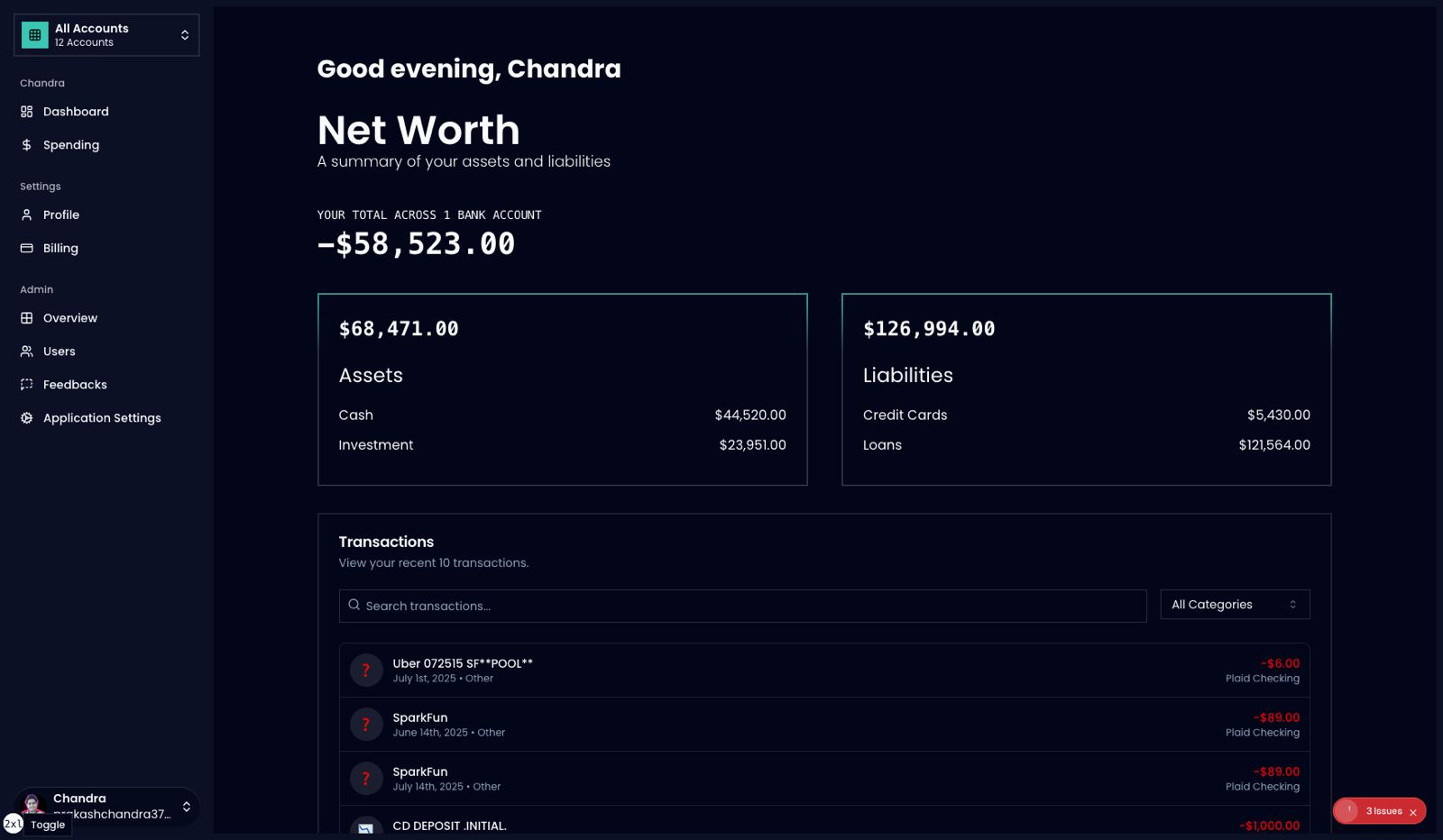 TezWealth: Your Financial Life, Decoded.